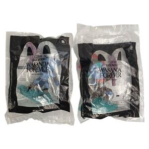 McDonalds Black Panther Wakanda Forever Toys Attuma Namora Color Change FFT2‎